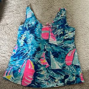Lilly Pulitzer Cotton Tank size small